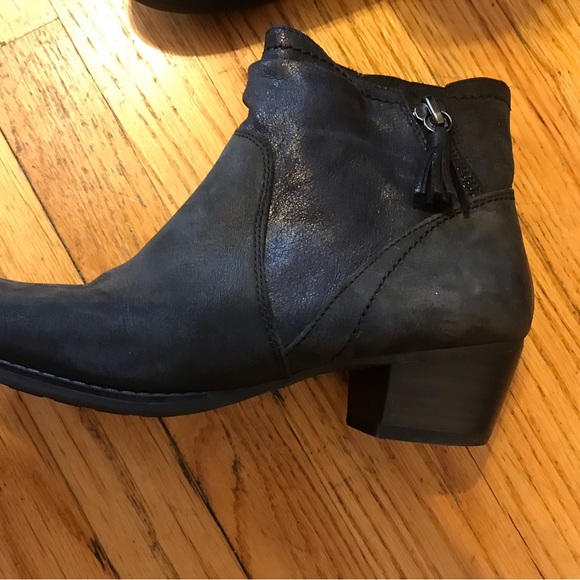 Luca Ferri Italian leather boots used twice size 9 - Picture 7 of 8